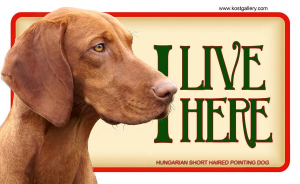 HUNGARIAN SHORT HAIRED POINTING DOG – Tabliczka 18x11cm